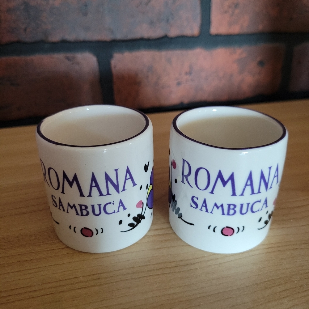 Pair of Romana Sambuca Mini Mugs
